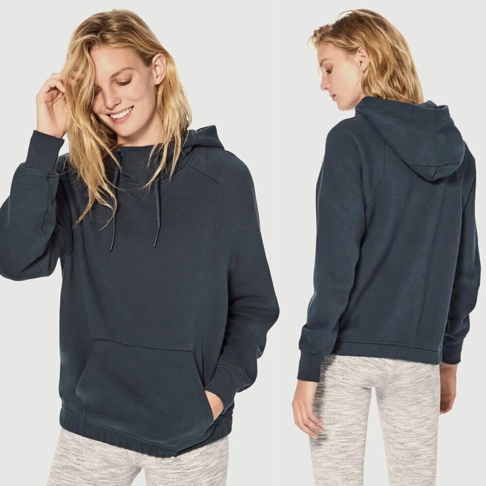 Lululemon Warm For Winter Hoodie Black Gray 31780